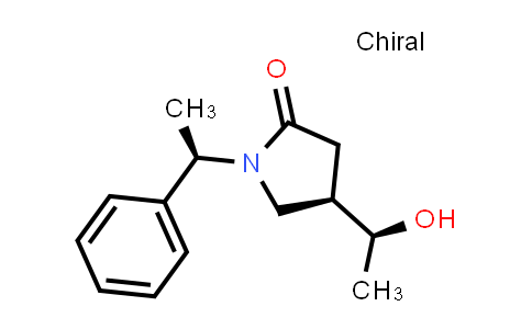 CAS No. 1319736-51-0, (4R)-4-[(1S)-1-hydroxyethyl]-1-[(1R)-1-phenylethyl]pyrrolidin-2-one