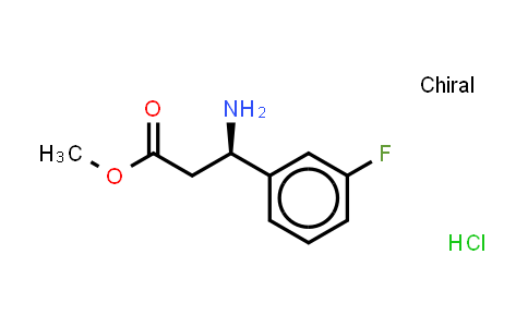 CAS No. 1391405-22-3, methyl (3R)-3-amino-3-(3-fluorophenyl)propanoate;hydrochloride