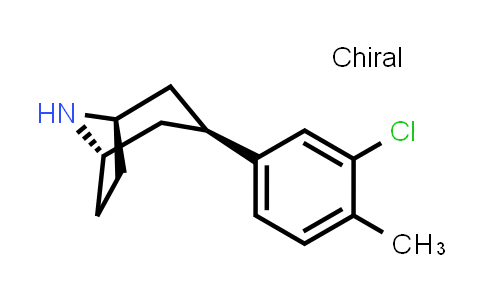 CAS No. 1821736-63-3, (1S,5R)-3-(3-chloro-4-methyl-phenyl)-8-azabicyclo[3.2.1]octane