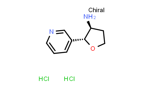 CAS No. 1808314-09-1, (2R,3S)-2-(3-pyridyl)tetrahydrofuran-3-amine;dihydrochloride