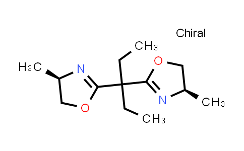CAS No. 2828432-10-4, (4R)-4-methyl-2-{3-[(4R)-4-methyl-4,5-dihydro-1,3-oxazol-2-yl]pentan-3-yl}-4,5-dihydro-1,3-oxazole