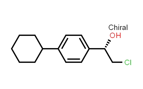 CAS No. 1176436-05-7, (1S)-2-chloro-1-(4-cyclohexylphenyl)ethan-1-ol