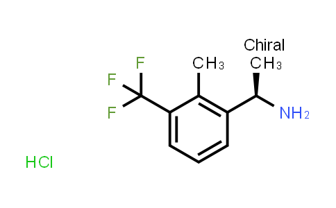 CAS No. 2230840-58-9, (1R)-1-[2-methyl-3-(trifluoromethyl)phenyl]ethanamine;hydrochloride
