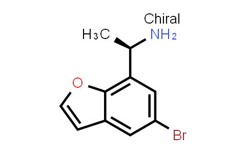 CAS No. 2920219-91-4, (1R)-1-(5-bromobenzofuran-7-yl)ethanamine