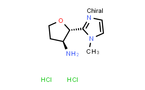 CAS No. 1808889-20-4, (2S,3S)-2-(1-methylimidazol-2-yl)tetrahydrofuran-3-amine;dihydrochloride