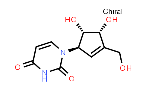 90597-20-9 | 1-[(1R,4R,5S)-4,5-dihydroxy-3-(hydroxymethyl)cyclopent-2-en-1-yl]pyrimidine-2,4-dione