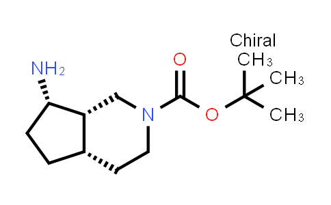CAS No. 2920180-15-8, tert-butyl (4aS,7S,7aS)-7-amino-1,3,4,4a,5,6,7,7a-octahydrocyclopenta[c]pyridine-2-carboxylate