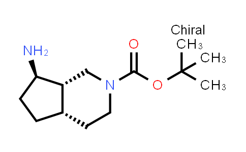 CAS No. 2920188-18-5, tert-butyl (4aS,7R,7aS)-7-amino-1,3,4,4a,5,6,7,7a-octahydrocyclopenta[c]pyridine-2-carboxylate