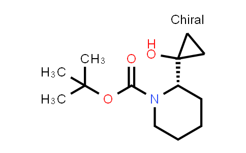 CAS No. 1932161-39-1, tert-butyl (2S)-2-(1-hydroxycyclopropyl)piperidine-1-carboxylate