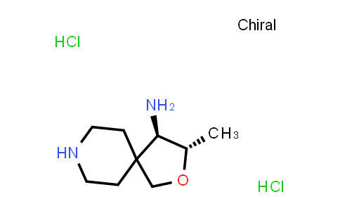 DY856788 | 2306246-49-9 | (3S,4R)-3-methyl-2-oxa-8-azaspiro[4.5]decan-4-amine dihydrochloride