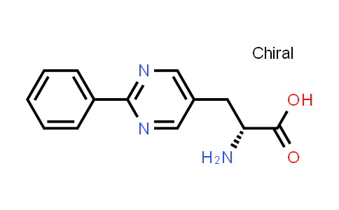 CAS No. 2387563-85-9, (2R)-2-amino-3-(2-phenylpyrimidin-5-yl)propanoic acid