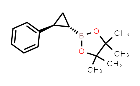 CAS No. 1240492-43-6, 4,4,5,5-tetramethyl-2-[(1S,2S)-2-phenylcyclopropyl]-1,3,2-dioxaborolane