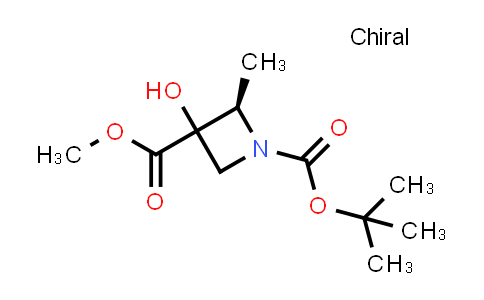 CAS No. 2920318-86-9, O1-tert-butyl O3-methyl (2R)-3-hydroxy-2-methyl-azetidine-1,3-dicarboxylate