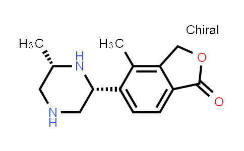 DY856817 | 2254336-71-3 | 4-methyl-5-[(2R,6S)-6-methylpiperazin-2-yl]-3H-isobenzofuran-1-one
