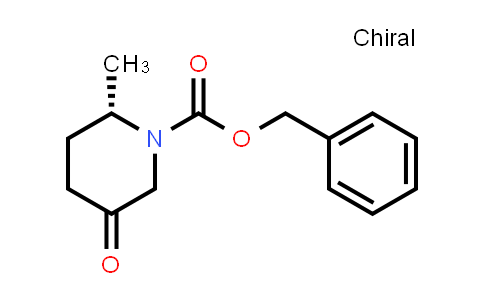 CAS No. 2382139-32-2, benzyl (2S)-2-methyl-5-oxo-piperidine-1-carboxylate