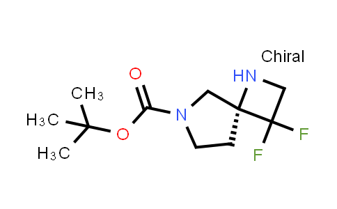 CAS No. 2166191-89-3, tert-butyl (4R)-3,3-difluoro-1,6-diazaspiro[3.4]octane-6-carboxylate