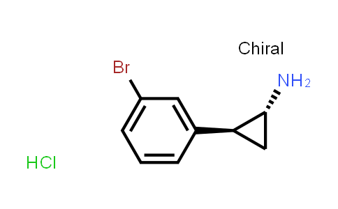 CAS No. 1314324-03-2, (1R,2S)-2-(3-bromophenyl)cyclopropanamine;hydrochloride