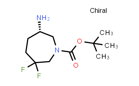 CAS No. 2920232-30-8, tert-butyl (6S)-6-amino-3,3-difluoro-azepane-1-carboxylate