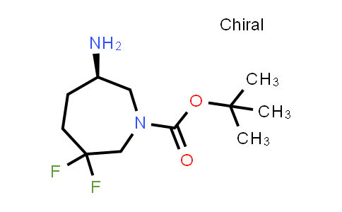 DY856841 | 2920188-75-4 | tert-butyl (6R)-6-amino-3,3-difluoro-azepane-1-carboxylate