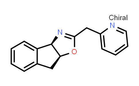 CAS No. 2828433-53-8, 2-{[(3aR,8aS)-3aH,8H,8aH-indeno[1,2-d][1,3]oxazol-2-yl]methyl}pyridine