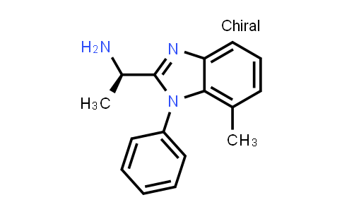CAS No. 1398507-82-8, (1R)-1-(7-methyl-1-phenyl-1H-1,3-benzodiazol-2-yl)ethan-1-amine