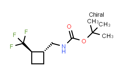 2920207-71-0 | tert-butyl N-[[(1R,2R)-2-(trifluoromethyl)cyclobutyl]methyl]carbamate