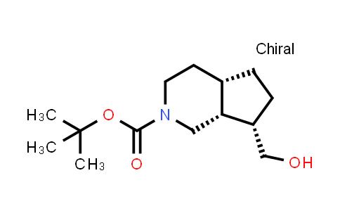 CAS No. 2920187-72-8, tert-butyl (4aS,7S,7aR)-7-(hydroxymethyl)-1,3,4,4a,5,6,7,7a-octahydrocyclopenta[c]pyridine-2-carboxylate