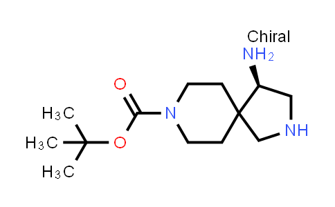 CAS No. 2920180-25-0, tert-butyl (4R)-4-amino-2,8-diazaspiro[4.5]decane-8-carboxylate