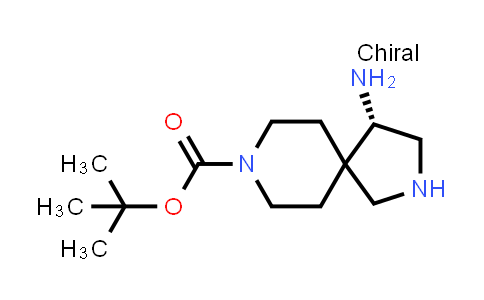CAS No. 2920219-41-4, tert-butyl (4S)-4-amino-2,8-diazaspiro[4.5]decane-8-carboxylate