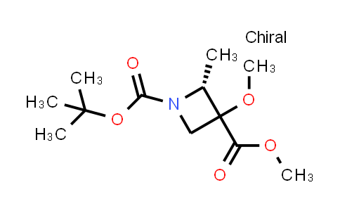 DY856894 | 2920319-67-9 | O1-tert-butyl O3-methyl (2R)-3-methoxy-2-methyl-azetidine-1,3-dicarboxylate