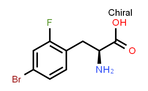 CAS No. 1213206-88-2, (2S)-2-amino-3-(4-bromo-2-fluoro-phenyl)propanoic acid