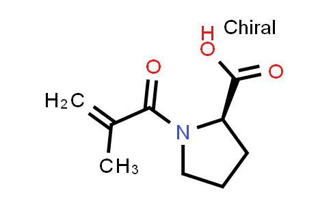 MC856995 | 106089-24-1 | (2R)-1-(2-methylprop-2-enoyl)pyrrolidine-2-carboxylic acid