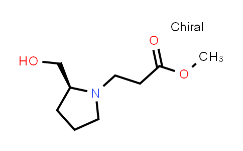 114106-84-2 | methyl 3-[(2S)-2-(hydroxymethyl)pyrrolidin-1-yl]propanoate