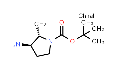 1192608-55-1 | tert-butyl (2S,3R)-3-amino-2-methyl-pyrrolidine-1-carboxylate