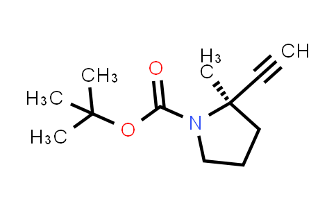 2166232-54-6 | tert-butyl (2R)-2-ethynyl-2-methylpyrrolidine-1-carboxylate