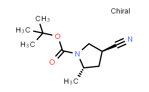 DY857033 | 1004750-57-5 | tert-butyl (2S,4S)-4-cyano-2-methyl-pyrrolidine-1-carboxylate