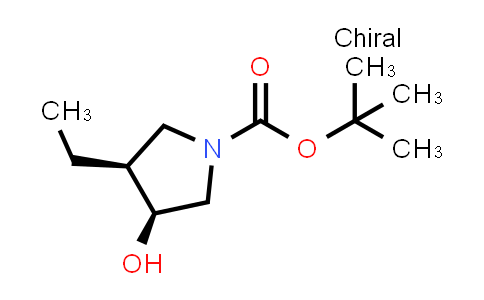 MC857044 | 2832231-52-2 | tert-butyl cis-3-ethyl-4-hydroxy-pyrrolidine-1-carboxylate