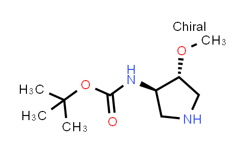 1932066-52-8 | tert-butyl N-[(3R,4R)-4-methoxypyrrolidin-3-yl]carbamate