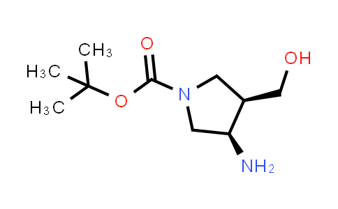 1886799-52-5 | tert-butyl (3R,4R)-rel-3-amino-4-(hydroxymethyl)pyrrolidine-1-carboxylate