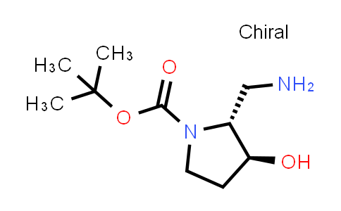 DY857052 | 1450635-01-4 | tert-butyl (2R,3S)-2-(aminomethyl)-3-hydroxypyrrolidine-1-carboxylate