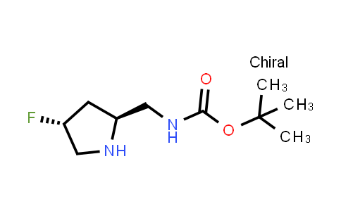 1821790-78-6 | tert-butyl N-{[(2S,4R)-4-fluoropyrrolidin-2-yl]methyl}carbamate