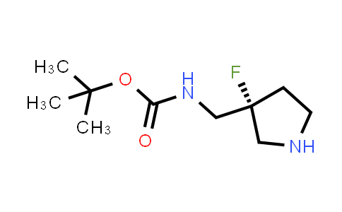 2165900-52-5 | tert-butyl N-{[(3R)-3-fluoropyrrolidin-3-yl]methyl}carbamate