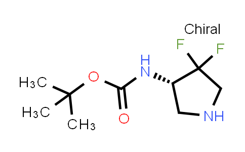 2166050-86-6 | tert-butyl N-[(3S)-4,4-difluoropyrrolidin-3-yl]carbamate