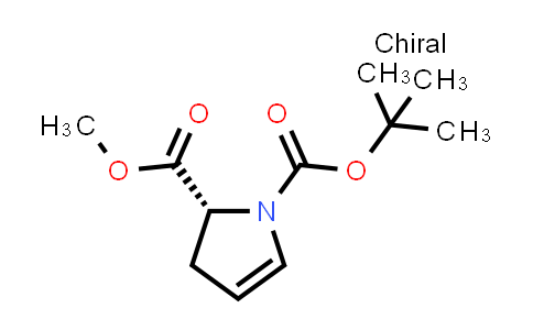 1260617-47-7 | O1-tert-butyl O2-methyl (2R)-2,3-dihydropyrrole-1,2-dicarboxylate