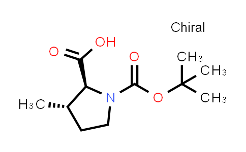 61406-66-4 | (2S,3S)-1-tert-butoxycarbonyl-3-methyl-pyrrolidine-2-carboxylic acid