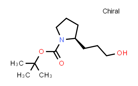 239483-03-5 | tert-butyl (2S)-2-(3-hydroxypropyl)pyrrolidine-1-carboxylate