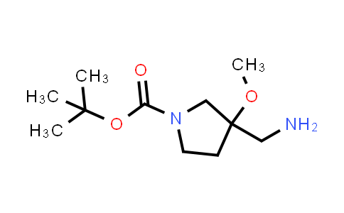 1784089-07-1 | tert-butyl 3-(aminomethyl)-3-methoxy-pyrrolidine-1-carboxylate
