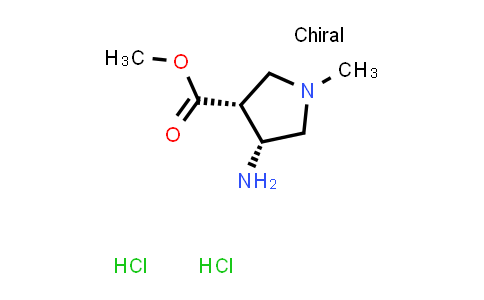 2940858-17-1 | methyl cis-4-amino-1-methyl-pyrrolidine-3-carboxylate;dihydrochloride