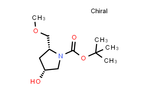 1146951-37-2 | tert-butyl (2R,4R)-4-hydroxy-2-(methoxymethyl)pyrrolidine-1-carboxylate