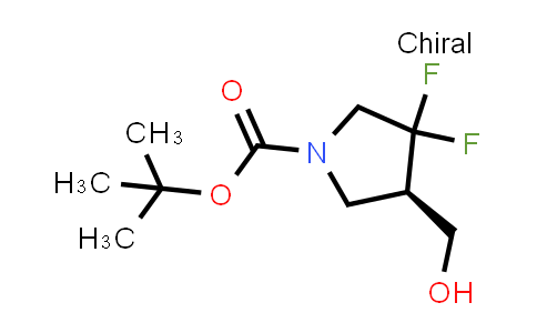 2382120-13-8 | tert-butyl (4R)-3,3-difluoro-4-(hydroxymethyl)pyrrolidine-1-carboxylate